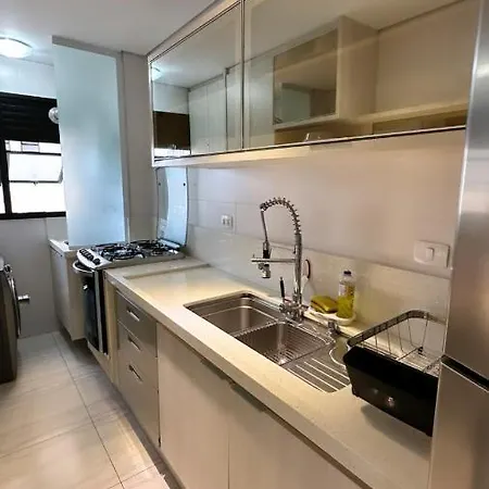 Flat Capitania Varam Guaruja Com Varanda Gourmet Exterior photo