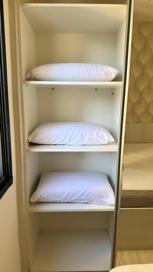 公寓 Flat Capitania Varam Com Varanda Gourmet Guarujá
